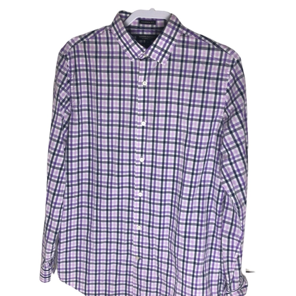 Banana Republic Camden Fit Supima Cotton Long Sleeve Button Down Shirt